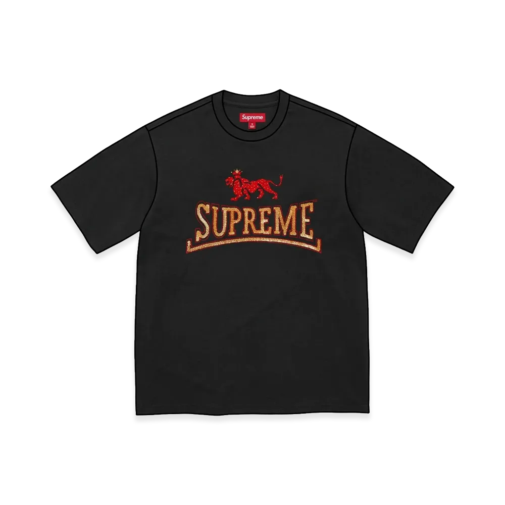 Supreme Milan Sequin S/S Top "Black"