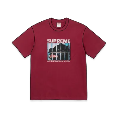 Supreme Growl Tee "Cardinal"