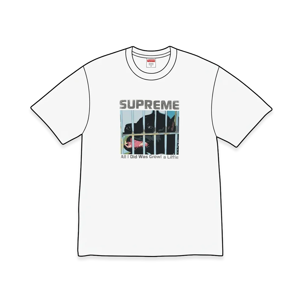 Supreme Growl Tee "White"