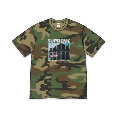 Supreme Growl Tee "Woodland Camo"