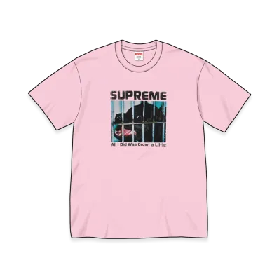 Supreme Growl Tee "Light Pink"