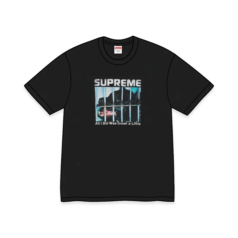 Supreme Growl Tee "Black"