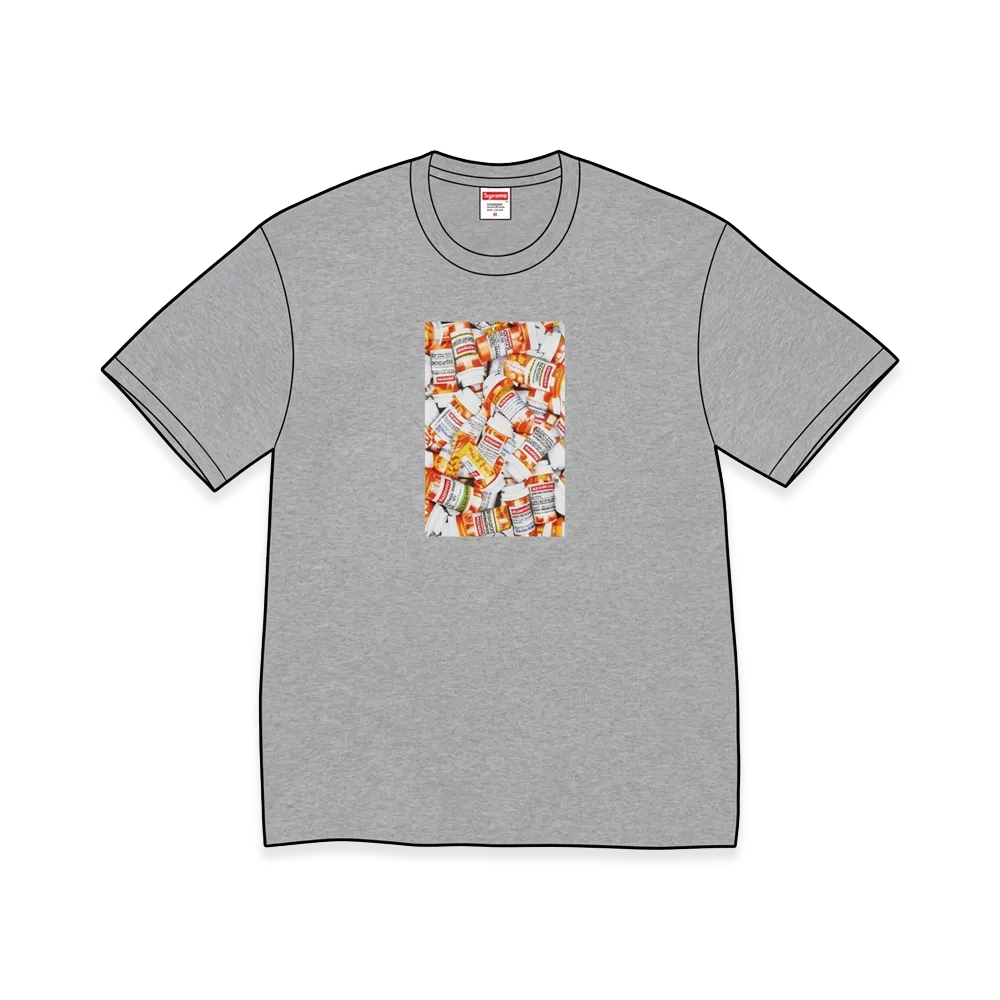 Supreme Pills Tee "Heather Grey"