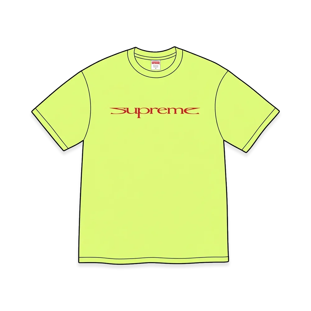 Supreme Sharp Tee "Bright Yellow"