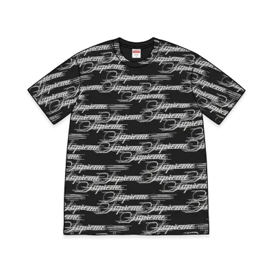 Supreme Script Tee "Black"