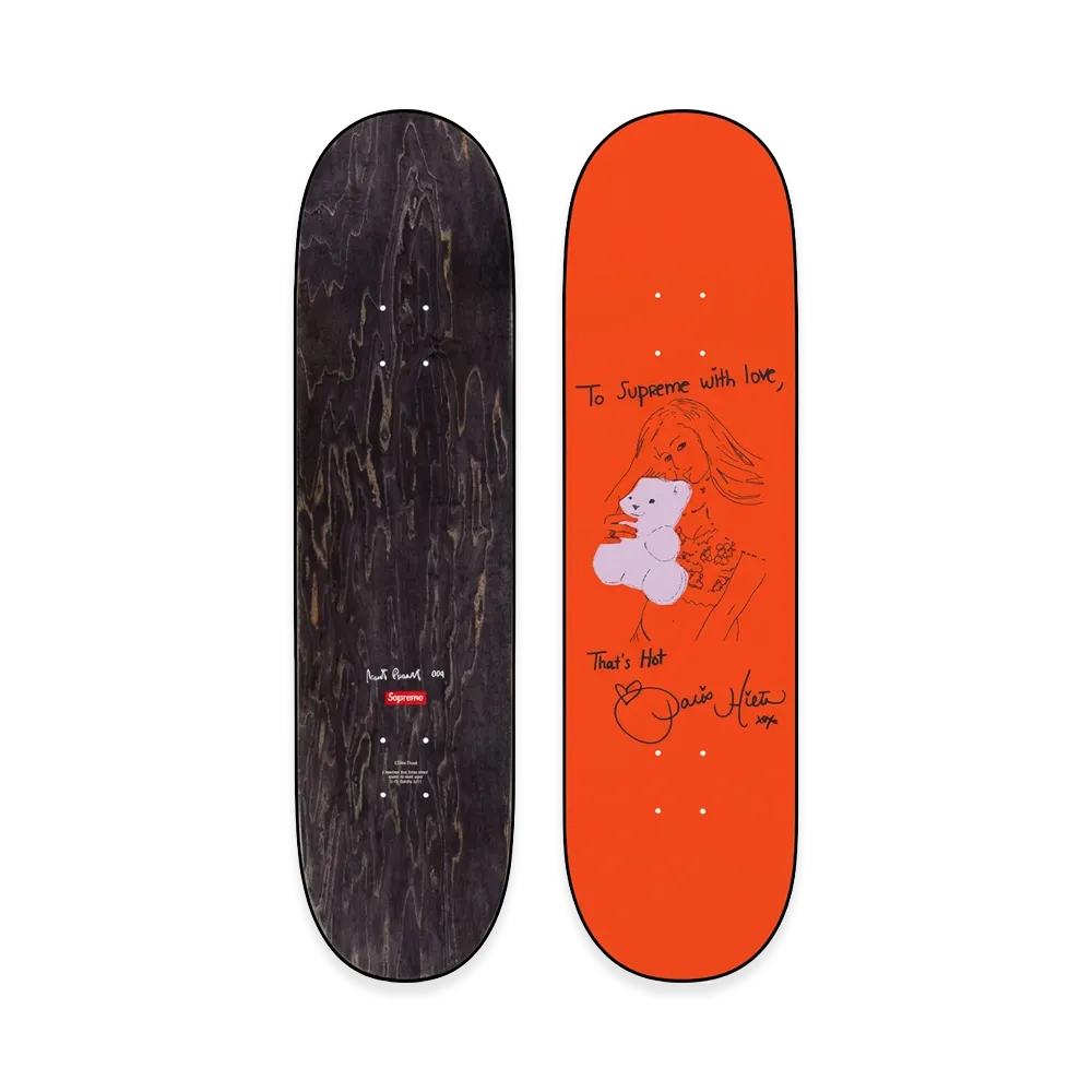 Supreme Paris Skateboard "Orange"