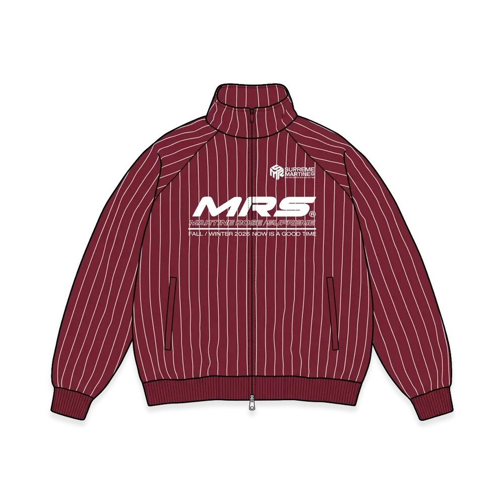 Supreme x Martine Rose Track Jacket "Burgundy"