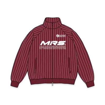 Supreme x Martine Rose Track Jacket "Burgundy"