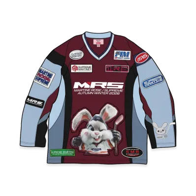 Supreme x Martine Rose Hockey Jersey "Burgundy"
