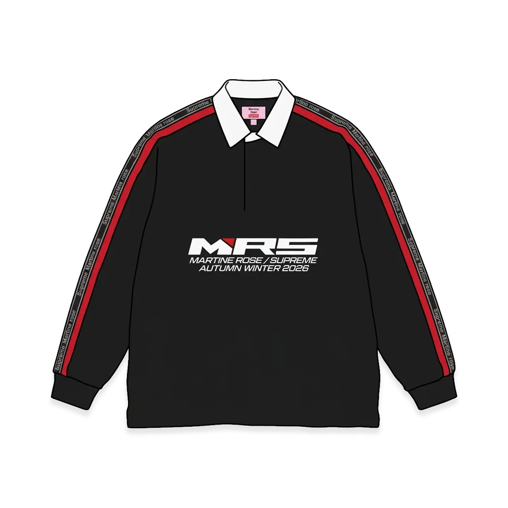 Supreme x Martine Rose Rugby "Black"