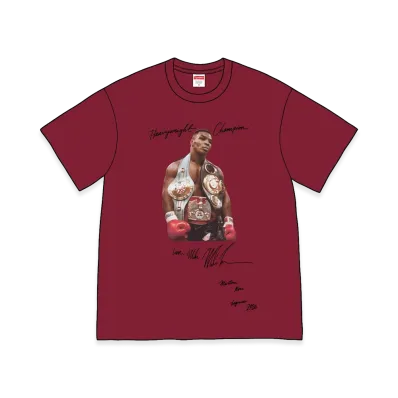 Supreme x Martine Rose Champion Tee "Cardinal"