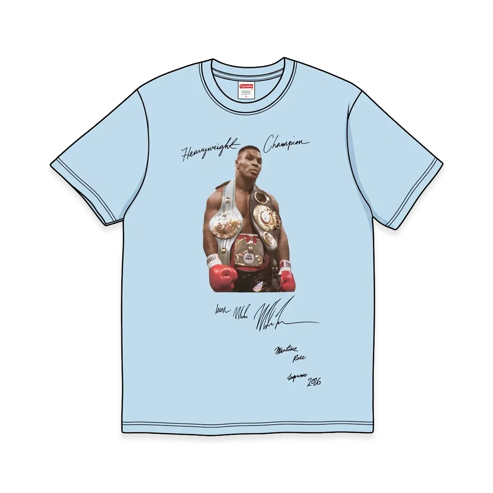 Supreme x Martine Rose Champion Tee "Powder Blue"