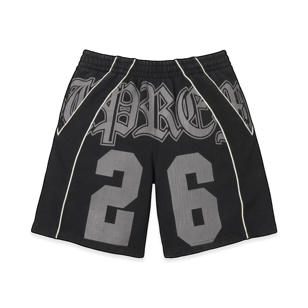 Supreme Paneled Sweatshort "Black"