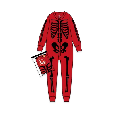 Supreme x Hanes Bones Thermal Union Suit (1 Pack) "Red"