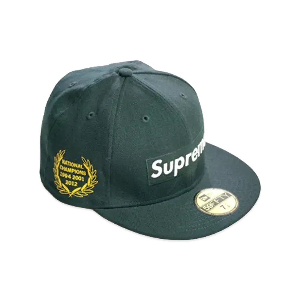 Supreme Box Logo New Era (12SS) "Green"