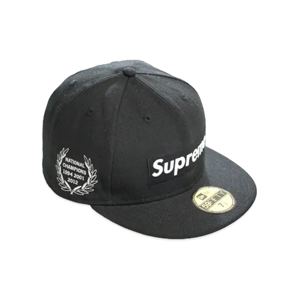 Supreme Box Logo New Era (12SS) "Black"