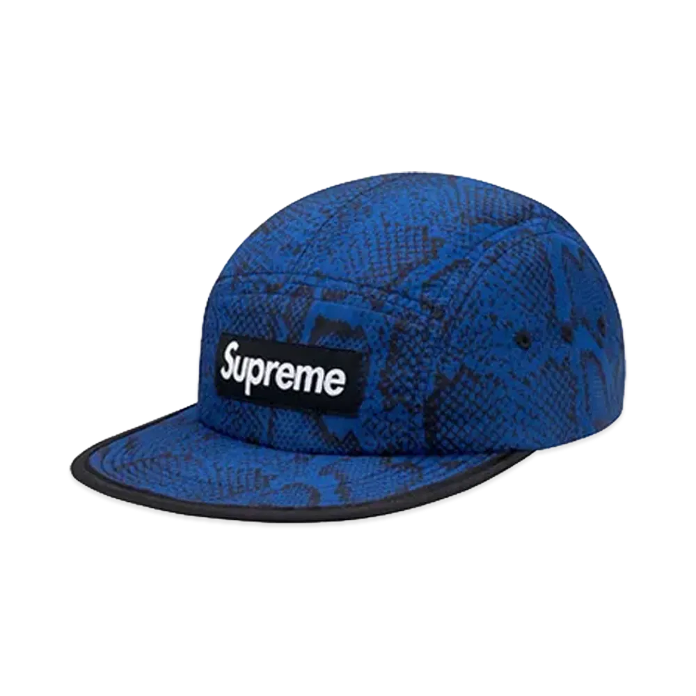 Supreme Snake Soft Bill Camp Cap "Royal"