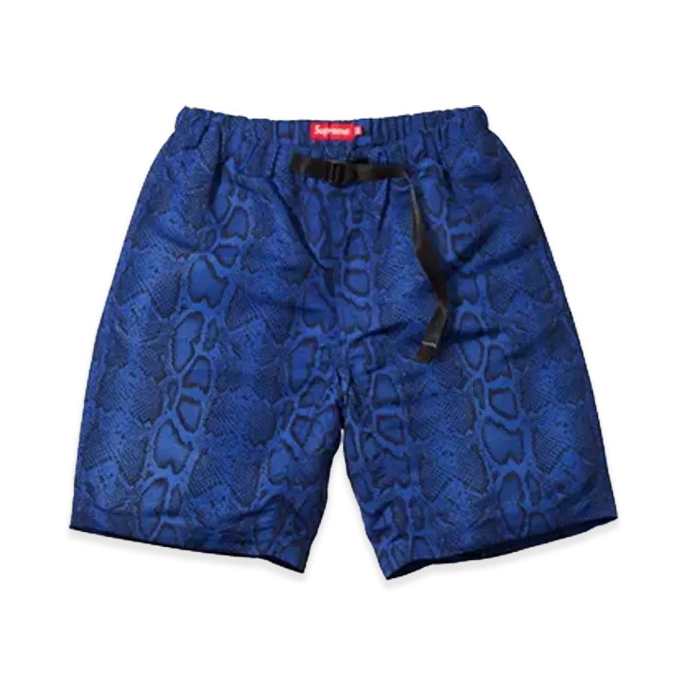 Supreme Snake Belted Short "Royal"