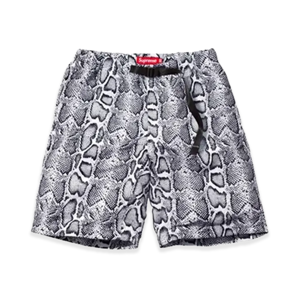 Supreme Snake Belted Short "White"