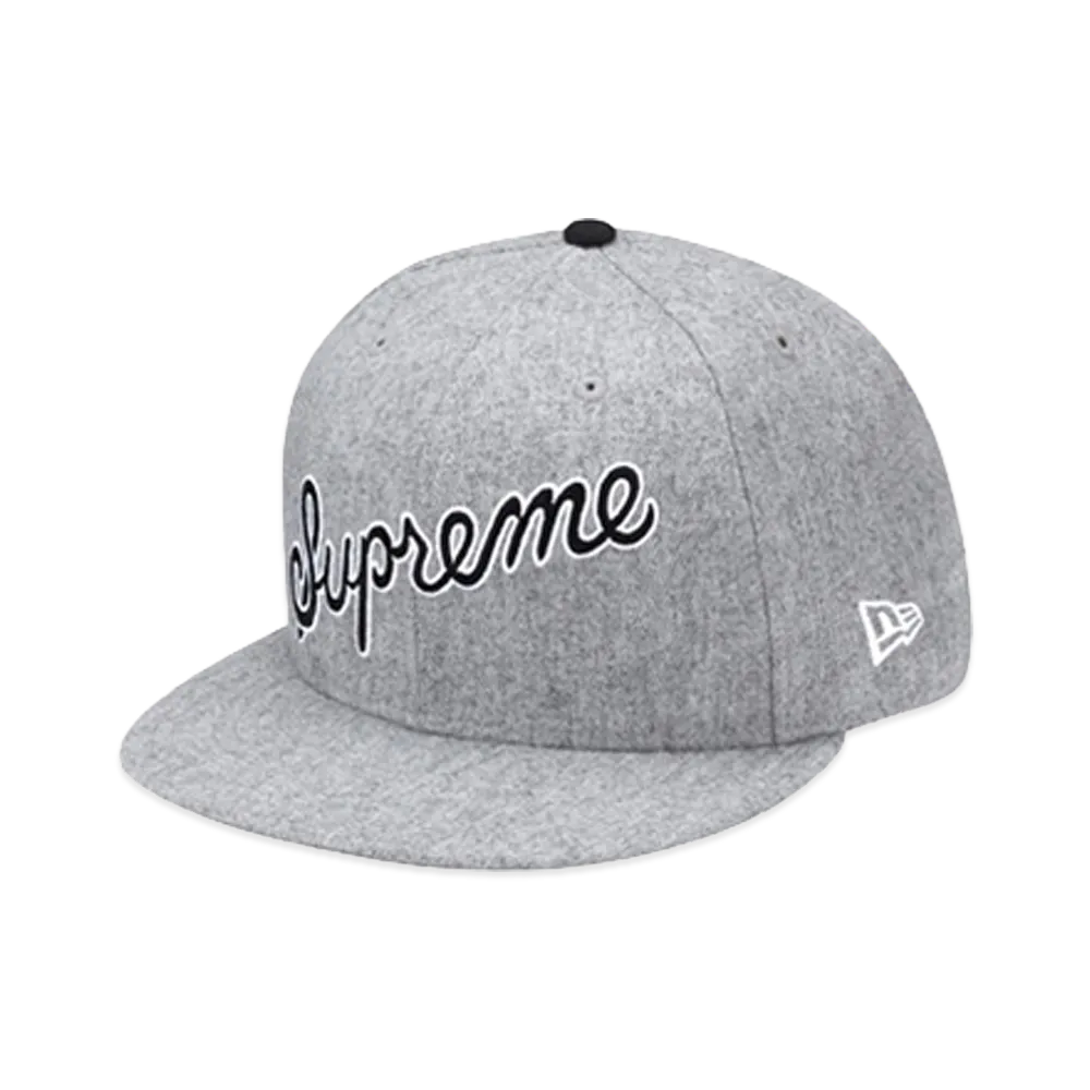 Supreme Script New Era "Hether Grey"
