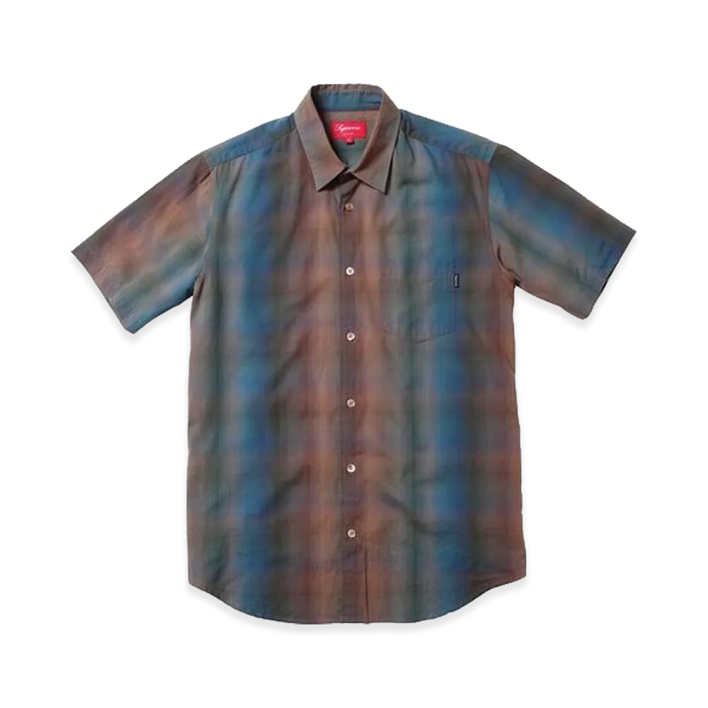 Supreme Shadow Plaid Shirt "Green"