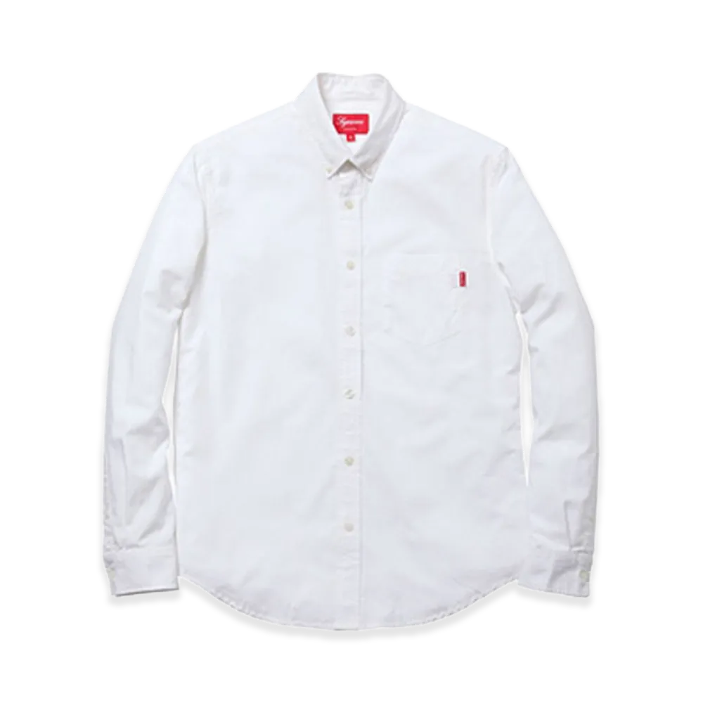 Supreme Lightweight Oxford Shirt "White"