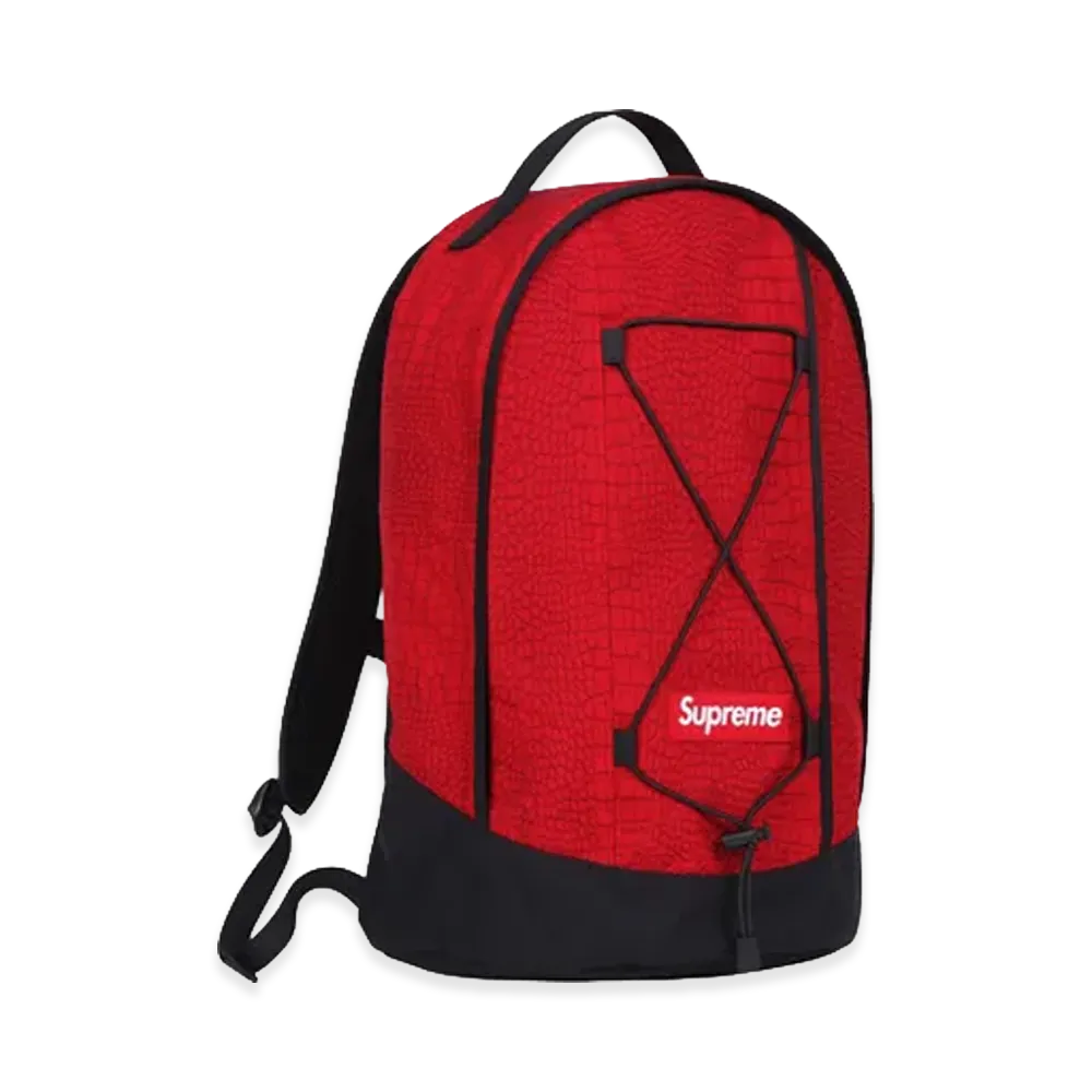 Supreme Croc Backpack "Red"
