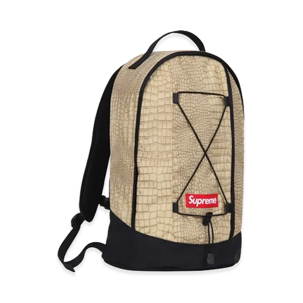 Supreme Croc Backpack "Tan"