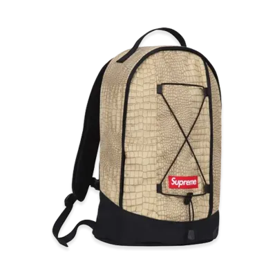 Supreme Croc Backpack "Tan"