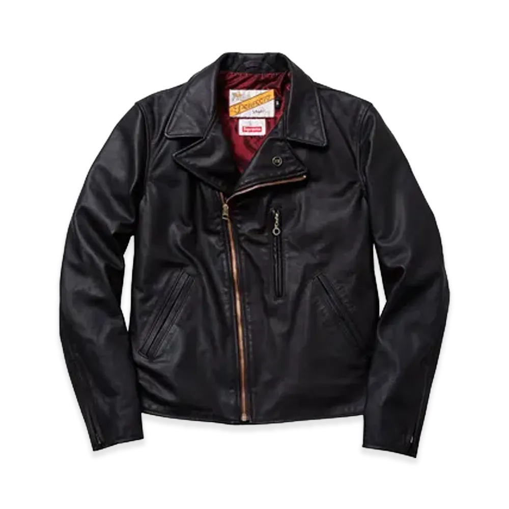 Supreme x Schott Perfecto Jacket "Black"