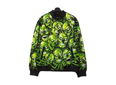 Supreme Skull Pile Leather Bomber Jacket "Black"