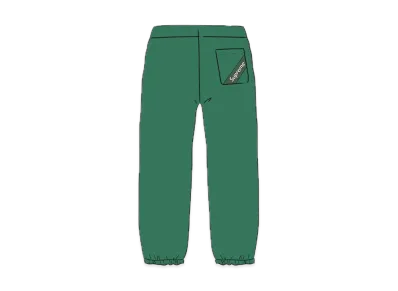 Supreme Corner Label Sweatpant "Green"