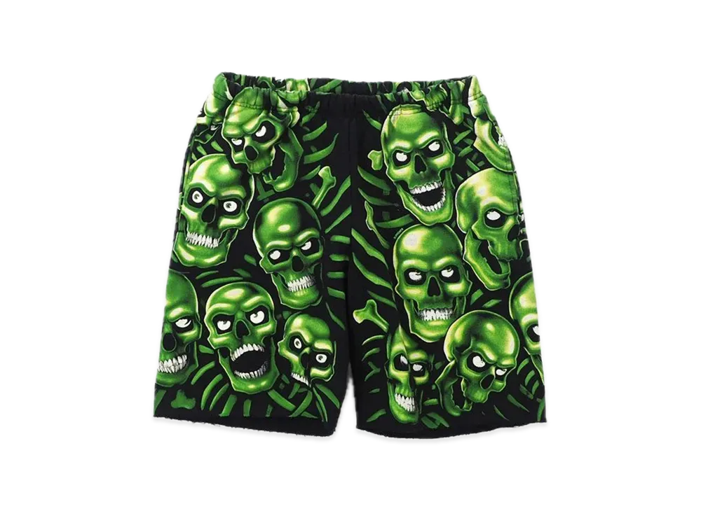 Supreme Skull Pile Sweatshort "Black"