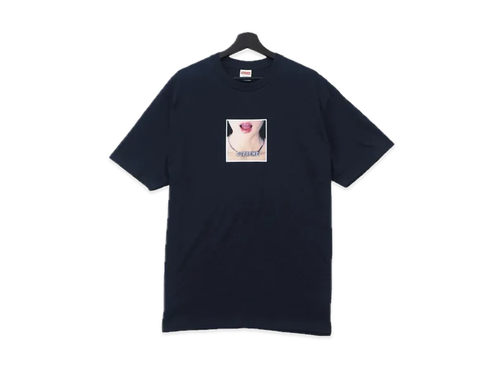 Supreme Necklace Tee "Navy"
