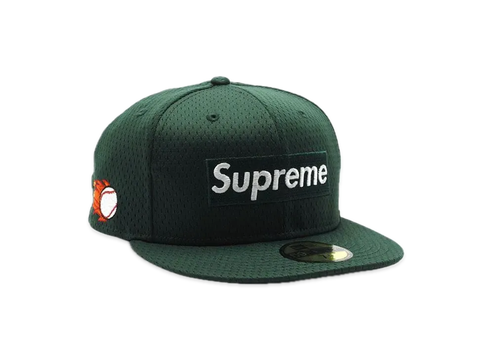 Supreme Mesh Box Logo New Era "Green"