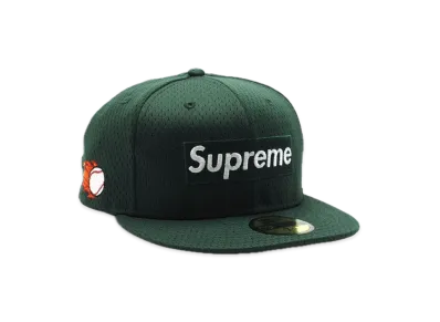 Supreme Mesh Box Logo New Era "Green"