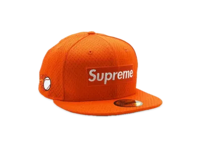 Supreme Mesh Box Logo New Era "Orange"