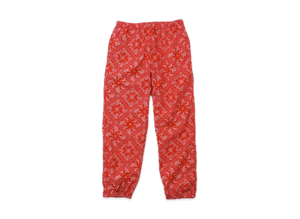 Supreme Bandana Track Pant "Red"