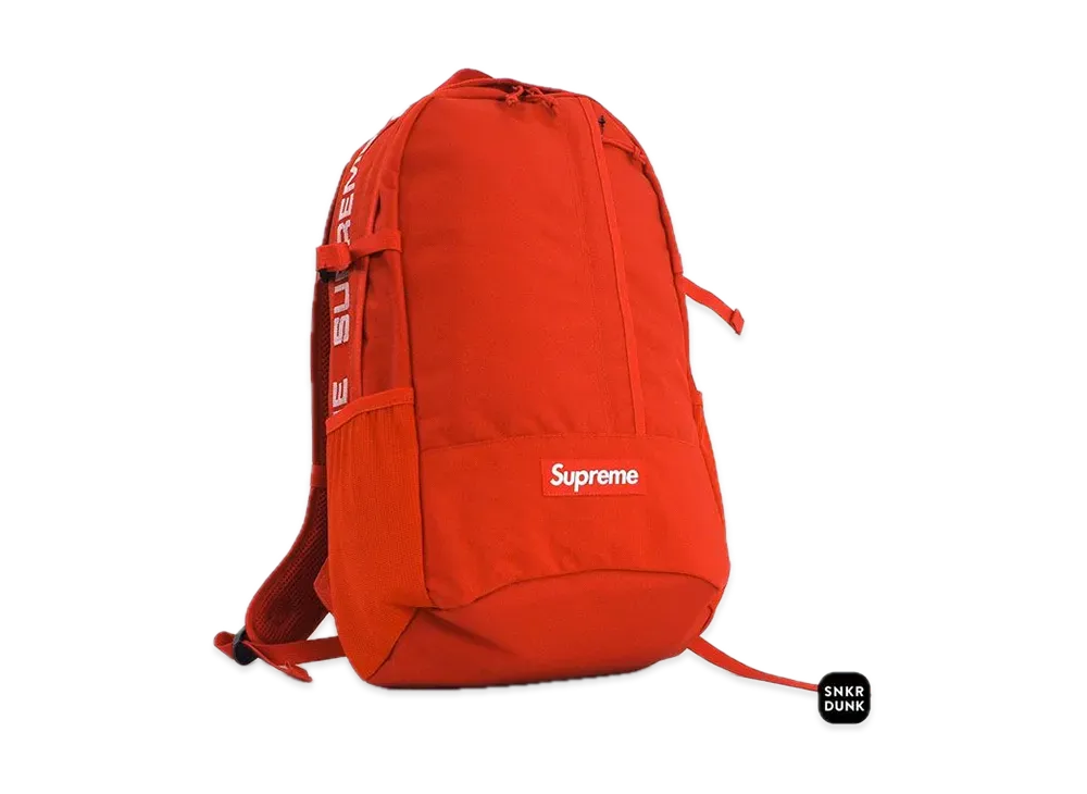 Supreme 18SS Backpack "Red"