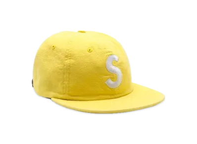Supreme Washed Chambray S Logo 6-Panel "Yellow"