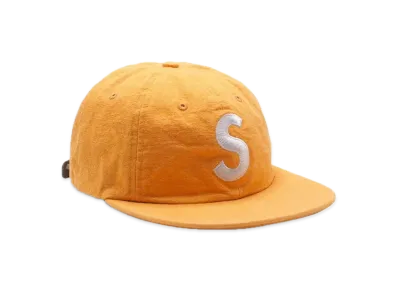 Supreme Washed Chambray S Logo 6-Panel "Orange"