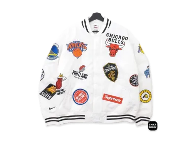 Supreme / Nike®/NBA Teams Warm-Up Jacket "White"