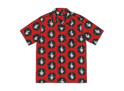 Supreme Undercover Public Enemy Rayon Shirt "Red"