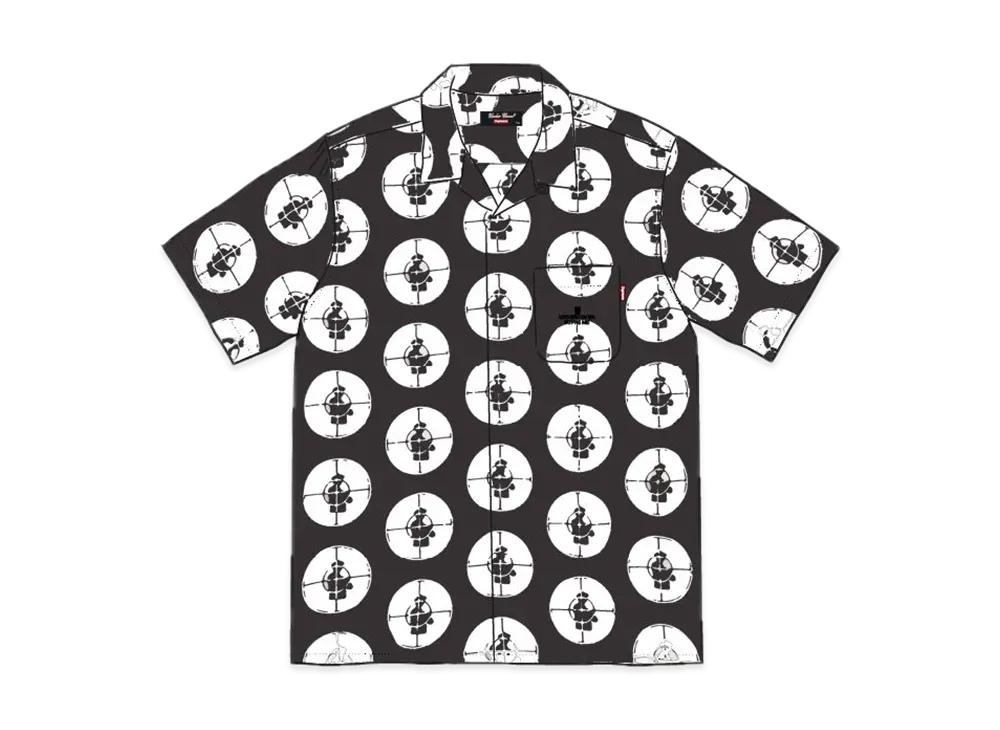 Supreme Undercover Public Enemy Rayon Shirt "Black"