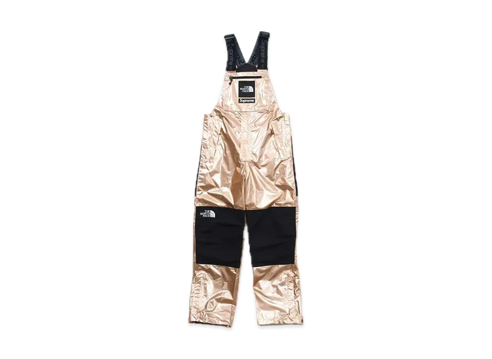 Supreme x The North Face Metallic Mountain Bib Pants "Pink"