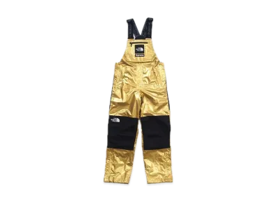 Supreme x The North Face Metallic Mountain Bib Pants "Gold"