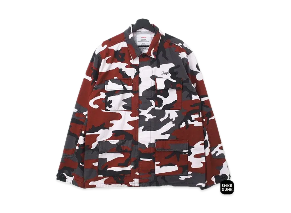 Supreme / Hellraiser BDU Shirt "Red Camo "
