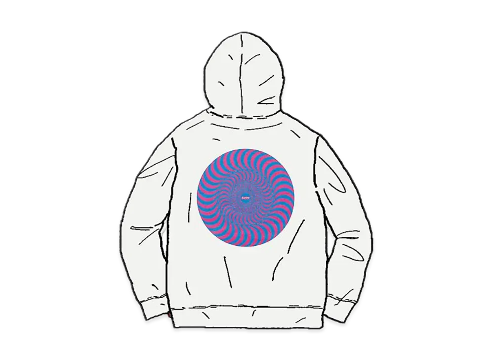 Supreme / Spitfire® Hooded Sweatshirt "White"