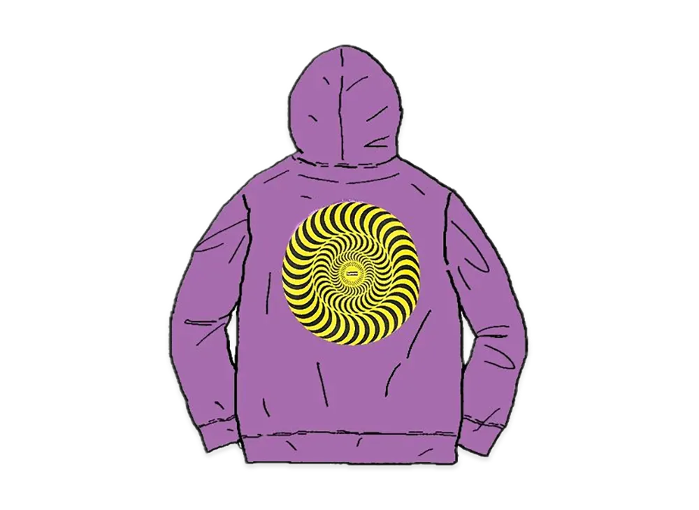 Supreme / Spitfire® Hooded Sweatshirt "Purple"