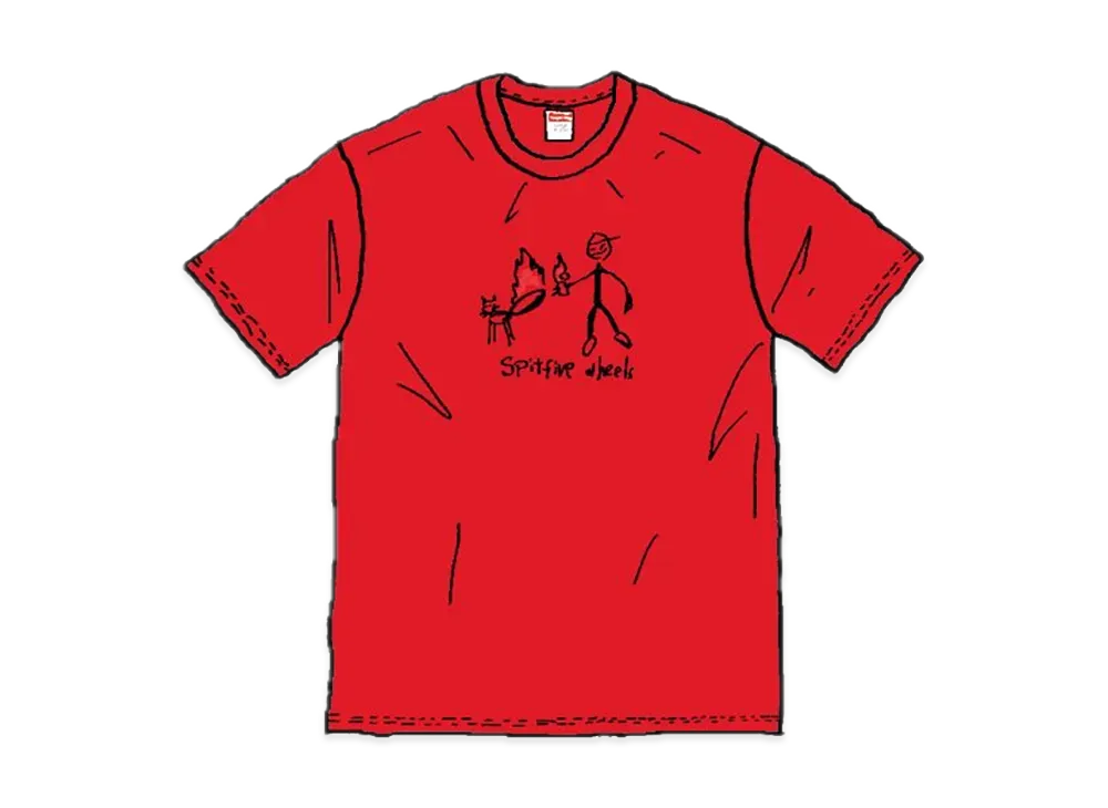 Supreme / Spitfire® Cat T-Shirt "Red"